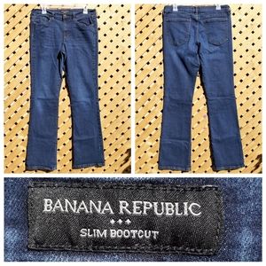 🔥2/$15🔥 Banana republic slim bootcut jeans